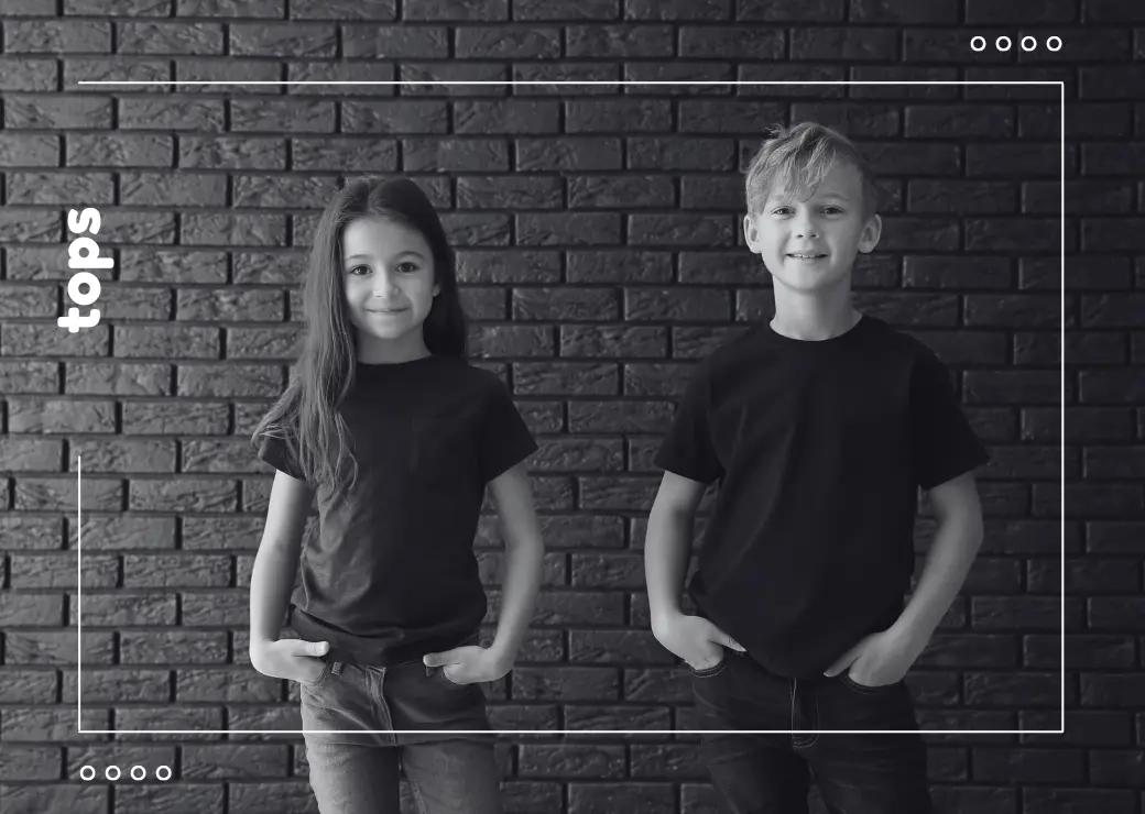 Clickable Tag for Kids Tops