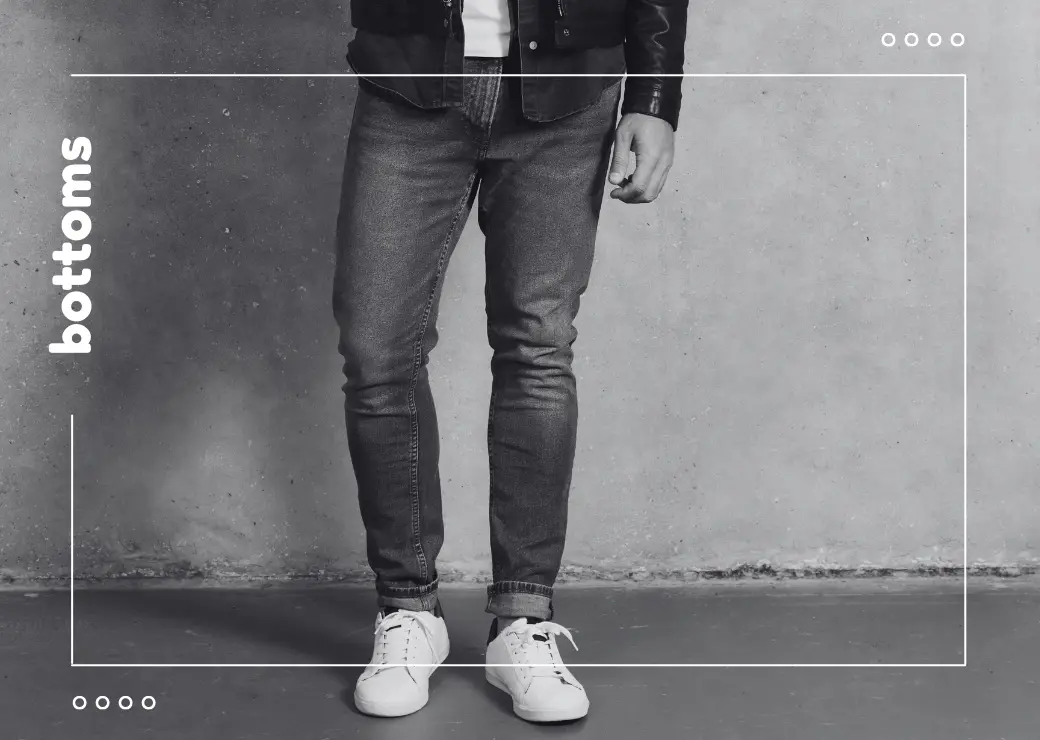 Clickable Tag for Men's Bottoms