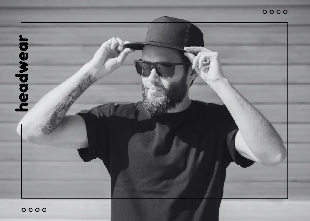Clickable Tag for Men's Headwear