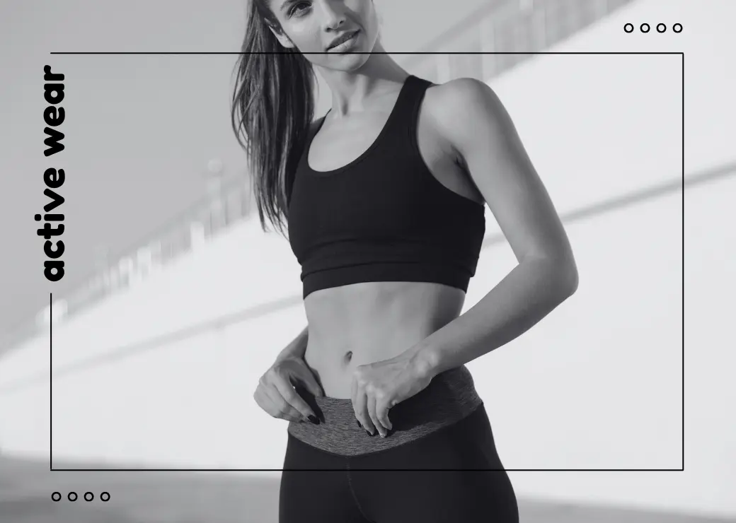 Clickable Tag for Women's Active Wear